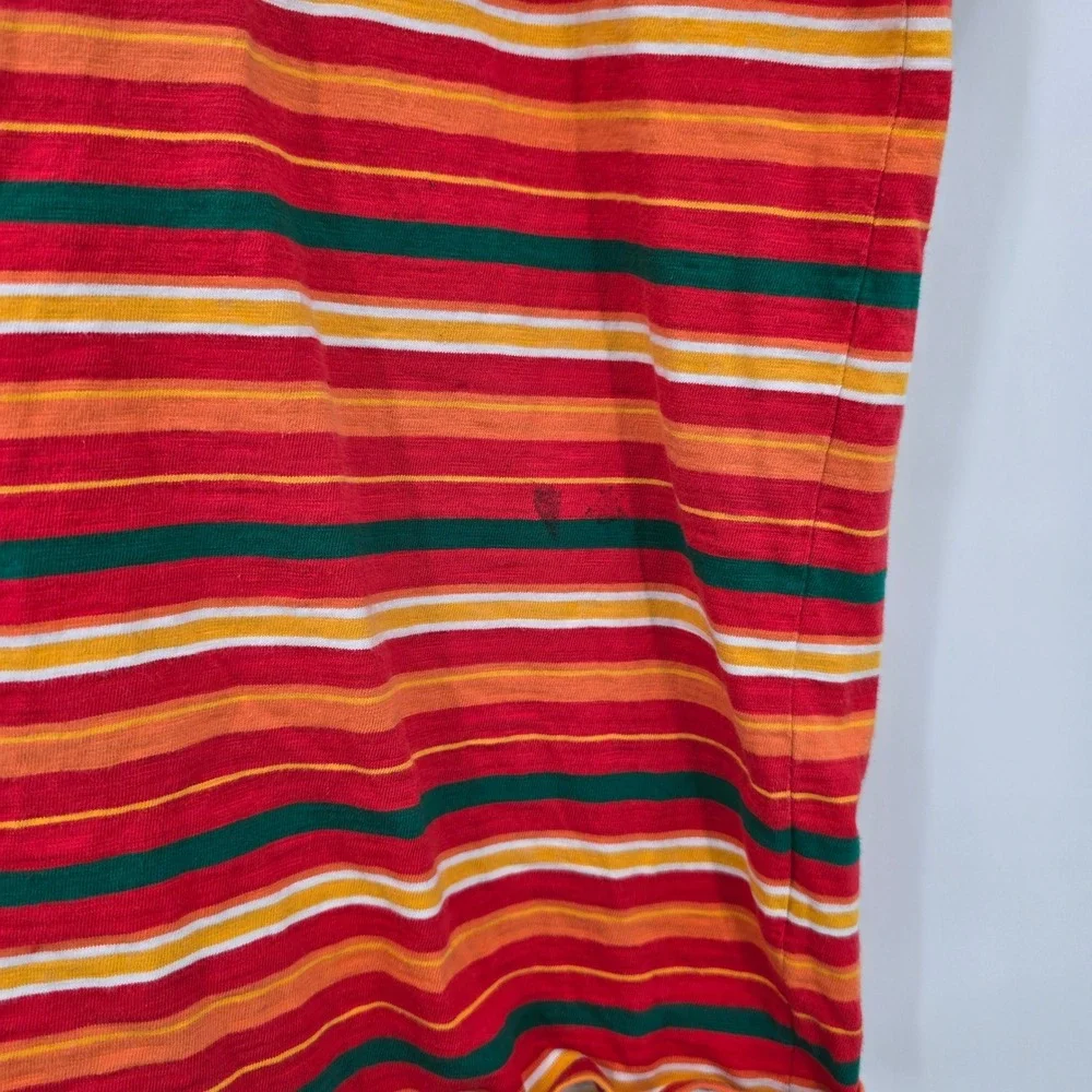 Guess Vibras J Balvin Striped Tee Retro 80s 90s Multicolor T-Shirt‎ Men's Size M - Picture 6 of 9